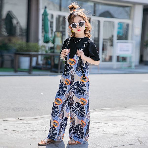 teens fashion clothes set black t-shirt + jumpsuit for girls 12 years kids jumpsuits teenag girl two pieces suit clothing, White
teens fashion clothes set black t-shirt + jumpsuit for girls 12 years kids jumpsuits teenag girl two pieces suit clothing, White
