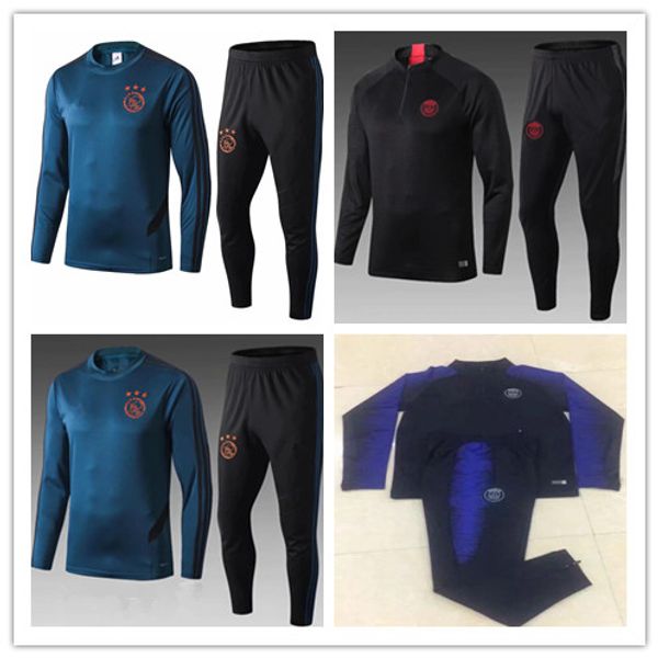 new 19/ 20ajax long sleeve tracksuit set survetement mbappe de jong ziyechsoccer training suit maillot de foot quality, Black;yellow
new 19/ 20ajax long sleeve tracksuit set survetement mbappe de jong ziyechsoccer training suit maillot de foot quality, Black;yellow