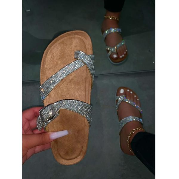 2020 new women flat sandals bling rhinestone slippers shoes female flip flops sandals summer outdoor beach lady slides shoes d30, Black
2020 new women flat sandals bling rhinestone slippers shoes female flip flops sandals summer outdoor beach lady slides shoes d30, Black