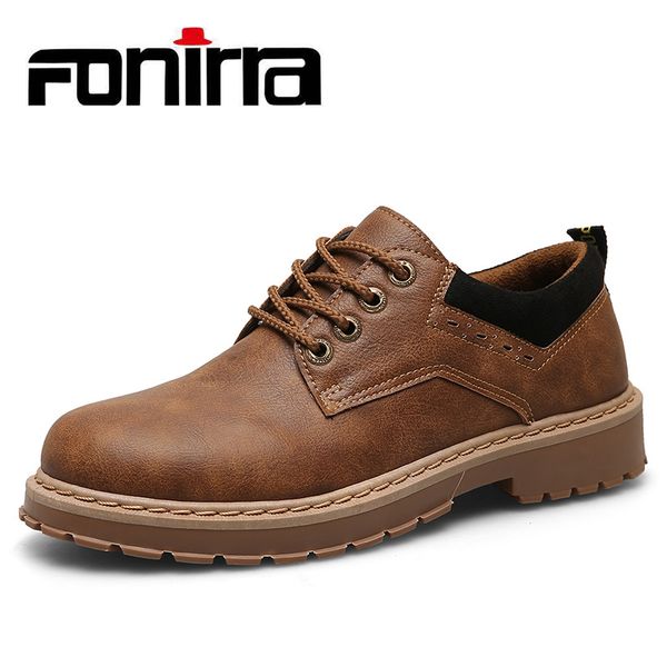 fonirra fashion comfortable oxford shoes lace up men ankle boots classic men's casual leather waterproof boots 915, Black
fonirra fashion comfortable oxford shoes lace up men ankle boots classic men's casual leather waterproof boots 915, Black