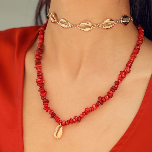 solememo fashion alloy shell conch double necklace resin choker bohemia necklace set women girls party gift wholesale n6912, Golden;silver
solememo fashion alloy shell conch double necklace resin choker bohemia necklace set women girls party gift wholesale n6912, Golden;silver