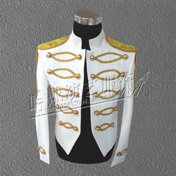 men's suits & blazers s-5xl 2021 clothing fashion slim bigbang dj suit dance coat magician performanc the host plus size singer costume, White;black
men's suits & blazers s-5xl 2021 clothing fashion slim bigbang dj suit dance coat magician performanc the host plus size singer costume, White;black