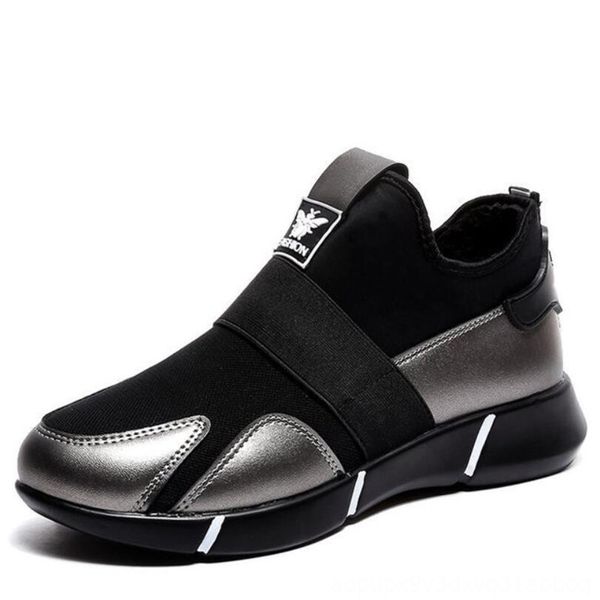 2019 spring and autumn women's vulcanized shoes new casual shoes fashion wild comfortable breathable slip-on ladies flat sneakers, Black
2019 spring and autumn women's vulcanized shoes new casual shoes fashion wild comfortable breathable slip-on ladies flat sneakers, Black