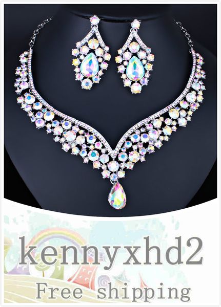 dinner jewellery new exquisite color crystal glass water drop necklace earrings wedding jewelry full of bridal jewelry, Silver
dinner jewellery new exquisite color crystal glass water drop necklace earrings wedding jewelry full of bridal jewelry, Silver
