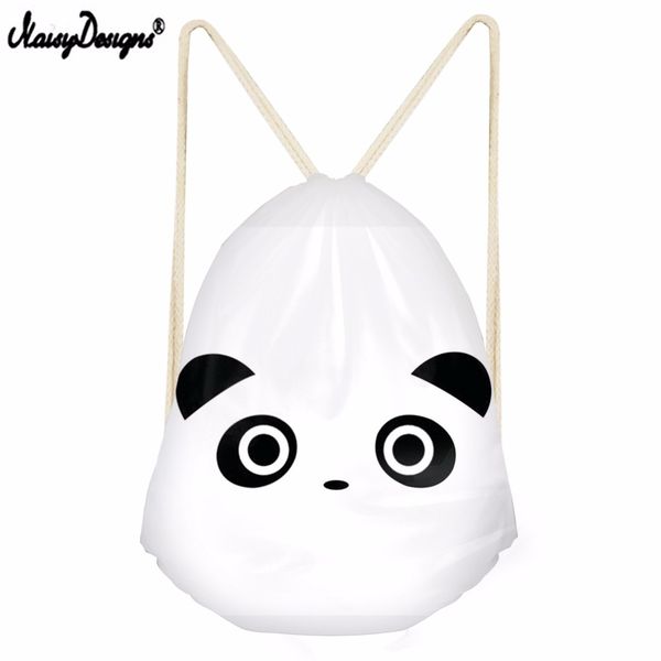 noisydesigns panda printed kids soft drawstring bag school shopper mochila infantil travel backpack gift resuable beach bags
noisydesigns panda printed kids soft drawstring bag school shopper mochila infantil travel backpack gift resuable beach bags