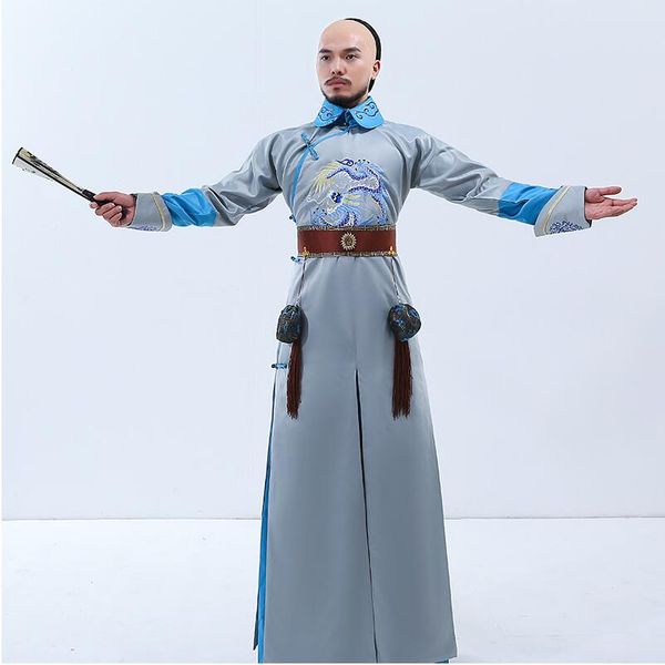 chinese ancient clothes cosplay costume qing dynasty royal prince clothing male film television performance stage wear dragon robe, Black;red
chinese ancient clothes cosplay costume qing dynasty royal prince clothing male film television performance stage wear dragon robe, Black;red