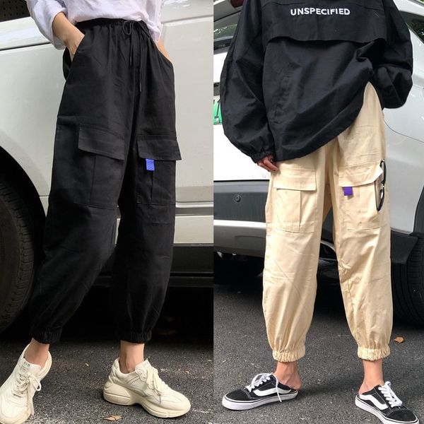 februaryfrost women harem pants casual solid big pocket pants high waist loose trousers harajuku streetwear trousers pantalones mujer
februaryfrost women harem pants casual solid big pocket pants high waist loose trousers harajuku streetwear trousers pantalones mujer