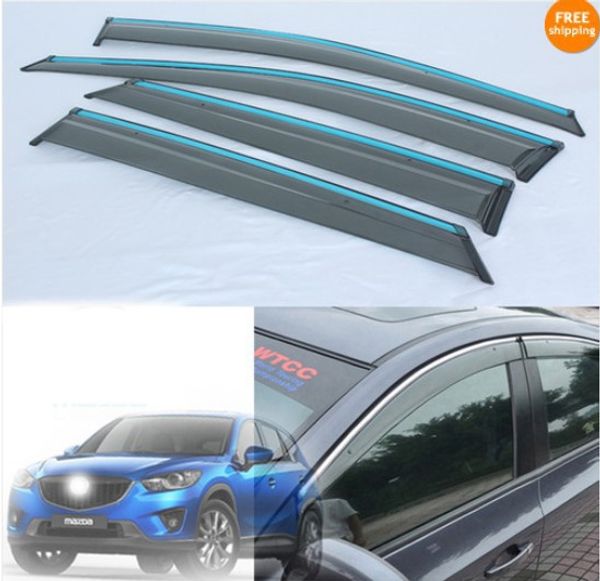 car rain shield rain window visor sun visor finishing for mazda cx-5 cx5 2012-2014 4pcs. per set accessories awnings shelters
car rain shield rain window visor sun visor finishing for mazda cx-5 cx5 2012-2014 4pcs. per set accessories awnings shelters