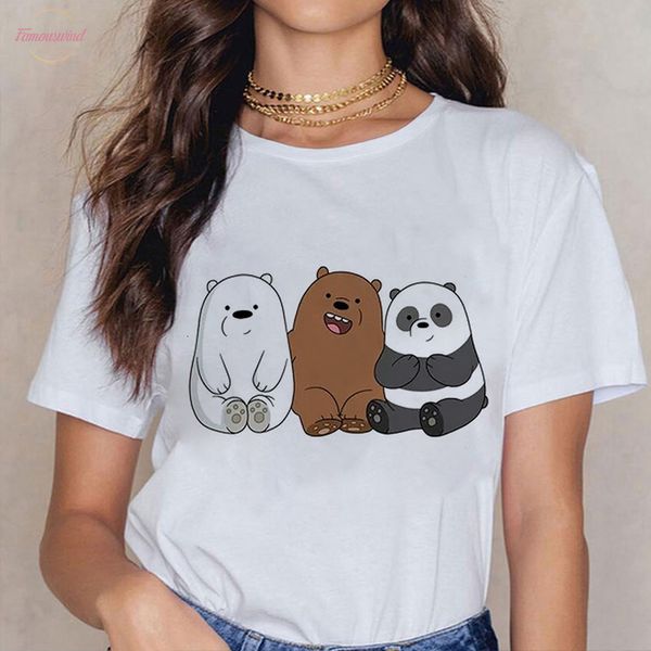 kawaii summer cute bare bears cartoon print fashion women t shirts women clothes harajuku casual t shirts fun streetwear femme, White
kawaii summer cute bare bears cartoon print fashion women t shirts women clothes harajuku casual t shirts fun streetwear femme, White