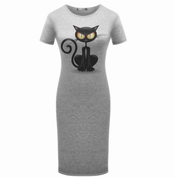 women summerstaying cute panda dress party round neck three kittens dress casual spring cartoon pencil dresses, Black;gray
women summerstaying cute panda dress party round neck three kittens dress casual spring cartoon pencil dresses, Black;gray