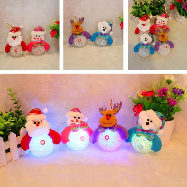 2016 new snowman santa claus ornament christmas tree decor led light xmas party decor
2016 new snowman santa claus ornament christmas tree decor led light xmas party decor