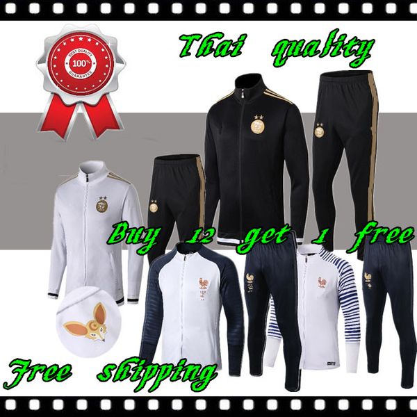 19 20 algeria jacket soccer tracksuit 2019 training suit mahrez survetement football jacket man kit mbappe kids algeria tracksuits jogging, Black
19 20 algeria jacket soccer tracksuit 2019 training suit mahrez survetement football jacket man kit mbappe kids algeria tracksuits jogging, Black