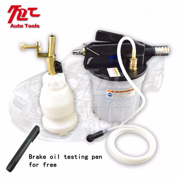 pneumatic brake bleeding tool brake fluid bleeder for cars, trucks, motorcycle