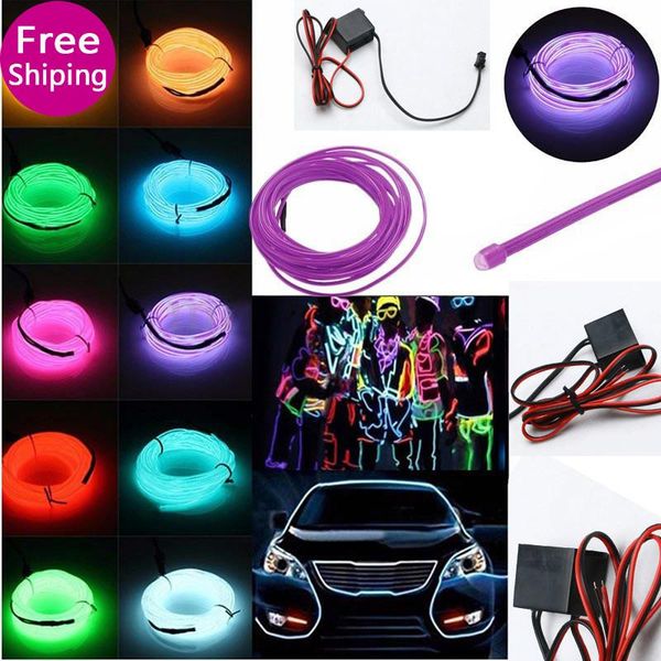 dc 12v 5m flexible neon light dance party car decor light led strip lamp el wire lights clothing string lights rope tube
dc 12v 5m flexible neon light dance party car decor light led strip lamp el wire lights clothing string lights rope tube