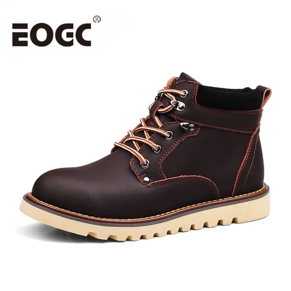 genuine leather men boots ankle boots for autumn winter man shoes male bots warm men's snow shoes work size 38-46, Black
genuine leather men boots ankle boots for autumn winter man shoes male bots warm men's snow shoes work size 38-46, Black