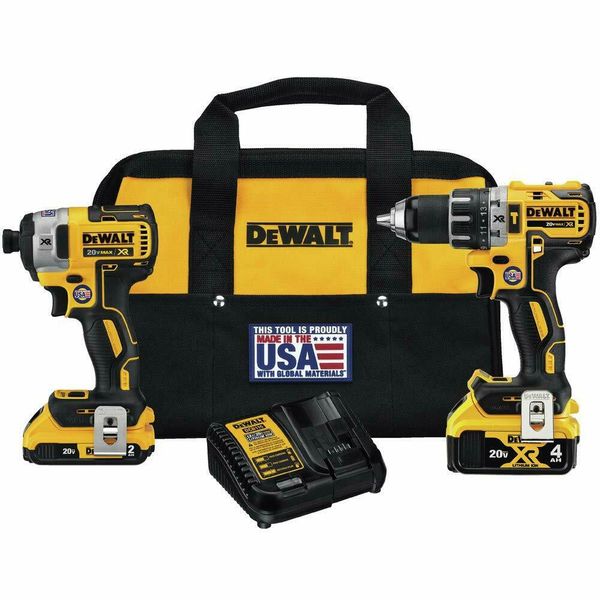 Dewalt 20v max xr hammer drill impact combo kit w 2 batterie dcf887 
Dewalt 20v max xr hammer drill impact combo kit w 2 batterie dcf887
