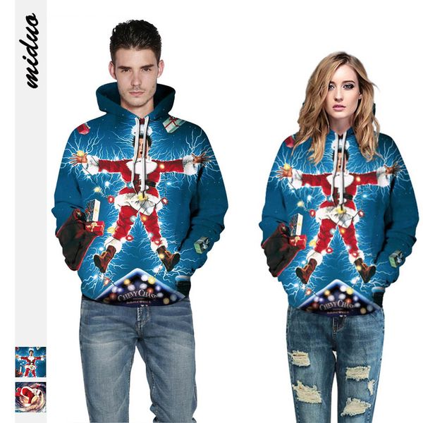 tide brand luxury designer men new christmas shock digital printing hooded pullover couples casual sweater european and american fashion loo, Black
tide brand luxury designer men new christmas shock digital printing hooded pullover couples casual sweater european and american fashion loo, Black