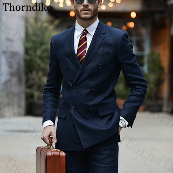 thorndike peaked lapel formal business suis men solid navy blue office wear suit for men spring casual elegant wedding suits, White;black
thorndike peaked lapel formal business suis men solid navy blue office wear suit for men spring casual elegant wedding suits, White;black
