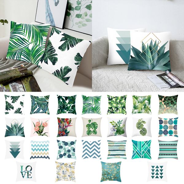 1/5pc tropical plants printing pattern throw pillowcase cover green leaves pillow cover polyester pillow case cushion 45x45m new
1/5pc tropical plants printing pattern throw pillowcase cover green leaves pillow cover polyester pillow case cushion 45x45m new