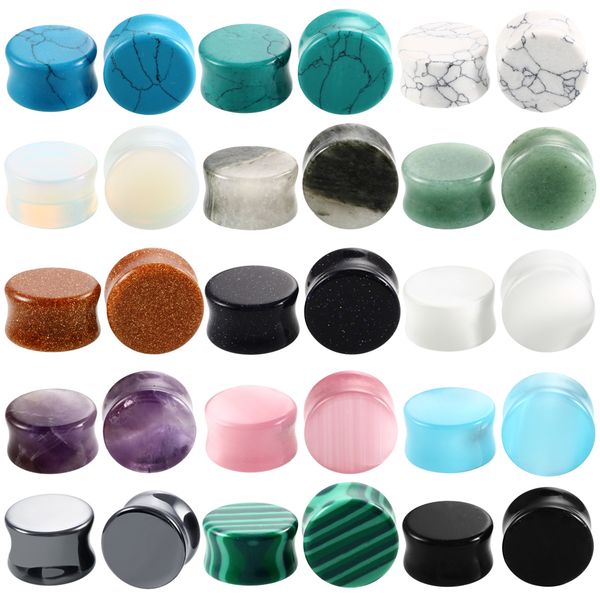 pair stone ear plug tunnel ear piercings earring gauges helix piercing stretcher plugs body piercing jewelry 6mm-16mm, Slivery;golden
pair stone ear plug tunnel ear piercings earring gauges helix piercing stretcher plugs body piercing jewelry 6mm-16mm, Slivery;golden