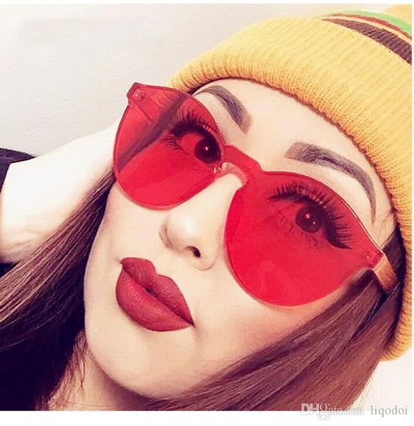 stylish transparent cat eye sunglasses women men luxury designer clear sun glasses integrated goggles red candy, White;black
stylish transparent cat eye sunglasses women men luxury designer clear sun glasses integrated goggles red candy, White;black