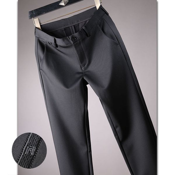 jsbd autumn thin jersey stretch fabrics men commuting simple pants slim business casual pants men, Black
jsbd autumn thin jersey stretch fabrics men commuting simple pants slim business casual pants men, Black