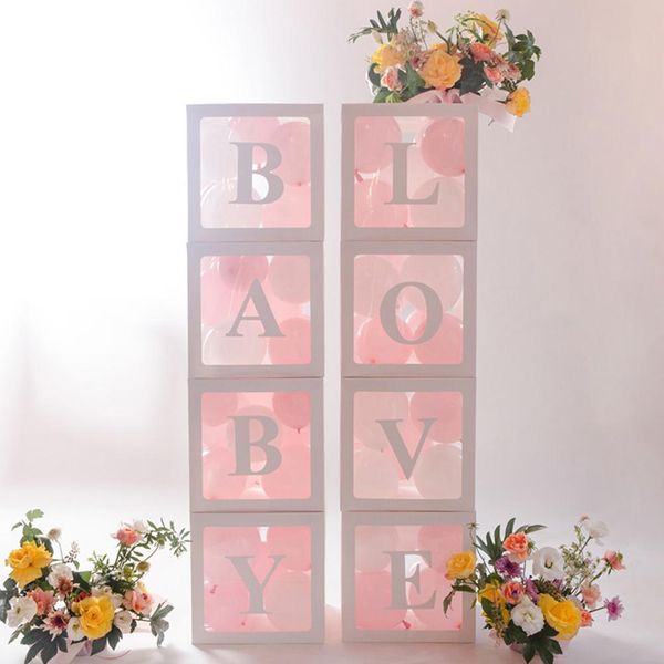 4pcs baby love letter transparent balloon storage box case wedding party decor
4pcs baby love letter transparent balloon storage box case wedding party decor