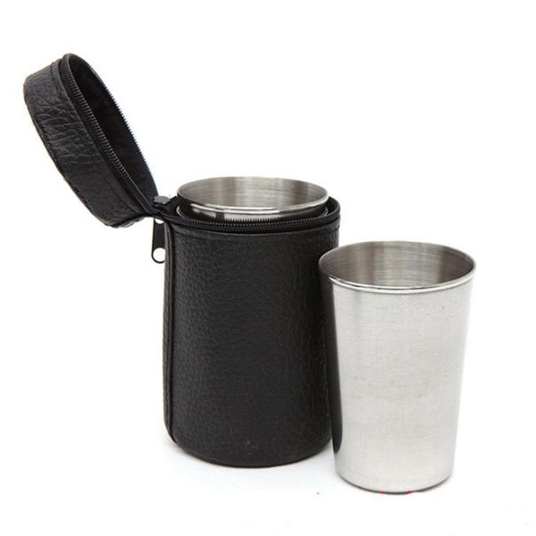 4pcs camping beer cup set outdoor mug portable wine durable travel hiking with cover coffee stainless steel water mini
4pcs camping beer cup set outdoor mug portable wine durable travel hiking with cover coffee stainless steel water mini