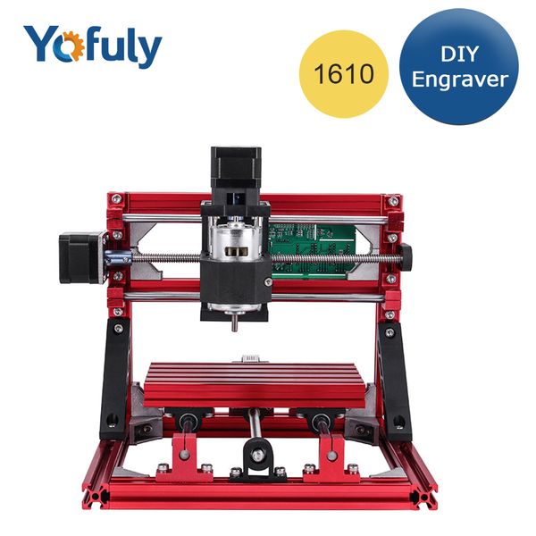 new 1610 machine cnc mini diy engraver grbl control red color wood pcb milling machine cnc router with cutter
new 1610 machine cnc mini diy engraver grbl control red color wood pcb milling machine cnc router with cutter