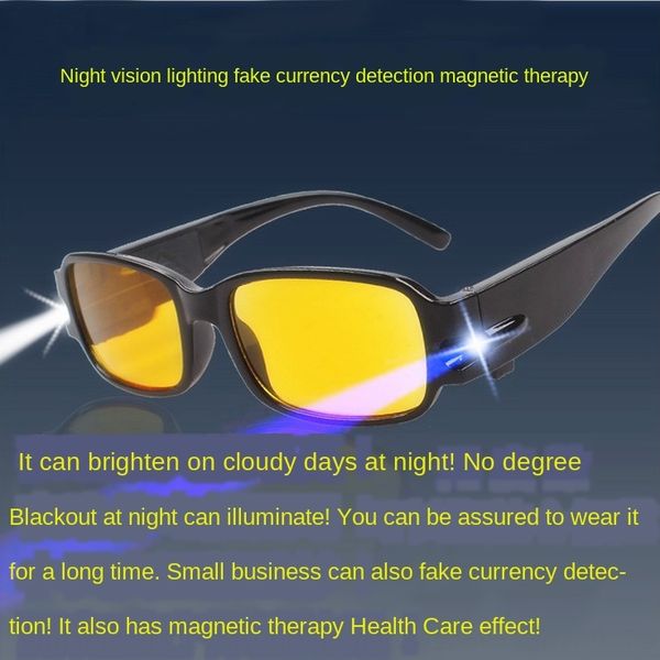 bkxky multi-functional night vision glasses for glasses mobile phone men and women cash inspection lighting magnetic therapy health care nig, Silver
bkxky multi-functional night vision glasses for glasses mobile phone men and women cash inspection lighting magnetic therapy health care nig, Silver