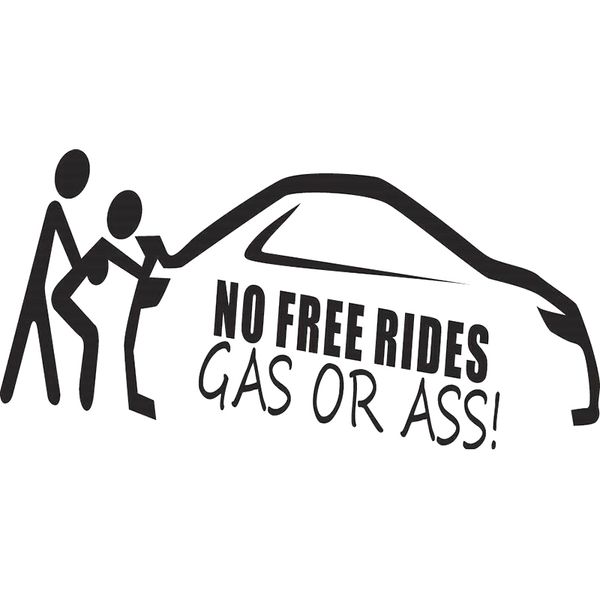 16*8cm gass or as* no rides decal funny car window bumper novelty jdm drift vinyl decal sticker
16*8cm gass or as* no rides decal funny car window bumper novelty jdm drift vinyl decal sticker