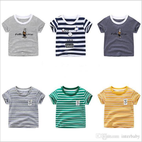 baby kids clothes striped t-shirts boys summer cartoon print street shirts cartoon tees short sleeve fashion sports tanks byp5217, Blue
baby kids clothes striped t-shirts boys summer cartoon print street shirts cartoon tees short sleeve fashion sports tanks byp5217, Blue