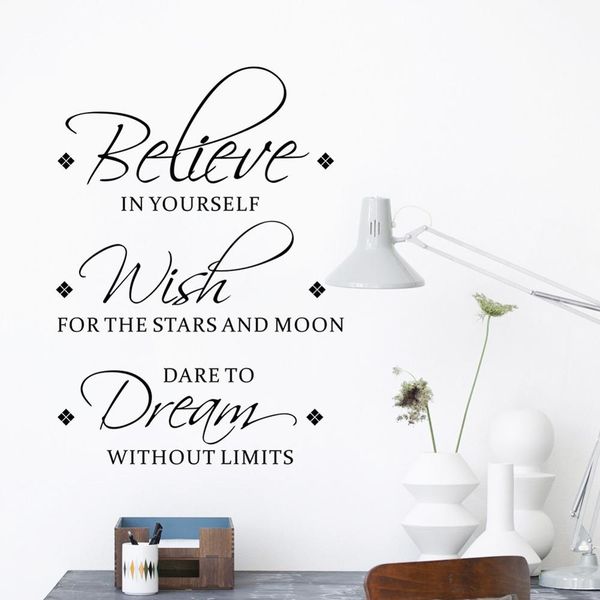 believe dream english inspirational wall stickers living room bedroom decoration mural removable stickers home wallpaper
believe dream english inspirational wall stickers living room bedroom decoration mural removable stickers home wallpaper