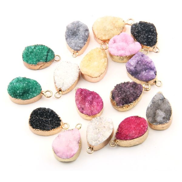 wholesale 8 color water drop shape crystal natural stone pendant diy for necklace or jewelry making, Black
wholesale 8 color water drop shape crystal natural stone pendant diy for necklace or jewelry making, Black