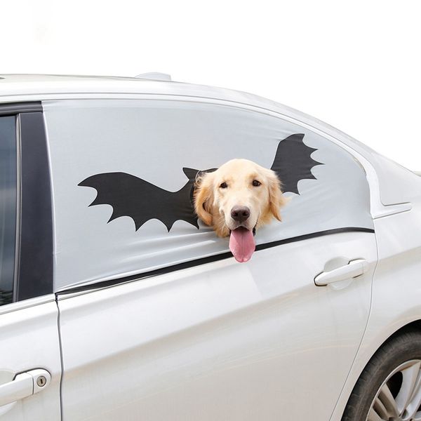 halloween sunscreen foldable car rear window shade visor cover curtain with a hole for pet dog
halloween sunscreen foldable car rear window shade visor cover curtain with a hole for pet dog