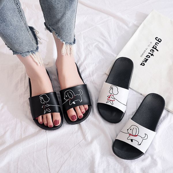 slipper women's summer cute outer wear household indoor bathroom bath anti-slip soft bottom sandals summer customizable, Black
slipper women's summer cute outer wear household indoor bathroom bath anti-slip soft bottom sandals summer customizable, Black