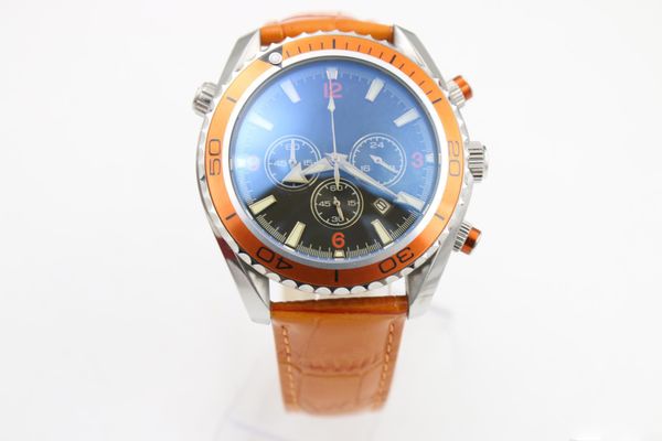 2018 seller watch men quartz satch co-axial planet ocean chronograph function watch orange leather belts watches men dress wri, Slivery;brown
2018 seller watch men quartz satch co-axial planet ocean chronograph function watch orange leather belts watches men dress wri, Slivery;brown