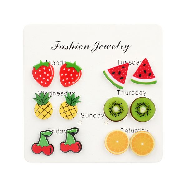 cute sweet apple strawberry acrylic stud earrings for women girls cherry orange fruit fashion earring kids jewelry gifts, Golden;silver
cute sweet apple strawberry acrylic stud earrings for women girls cherry orange fruit fashion earring kids jewelry gifts, Golden;silver