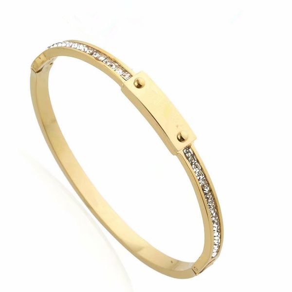 titanium steel no fade love bracelet silver rose gold bracelet bracelet ladies zircon lovers jewelry mens gold bracelets, Black
titanium steel no fade love bracelet silver rose gold bracelet bracelet ladies zircon lovers jewelry mens gold bracelets, Black