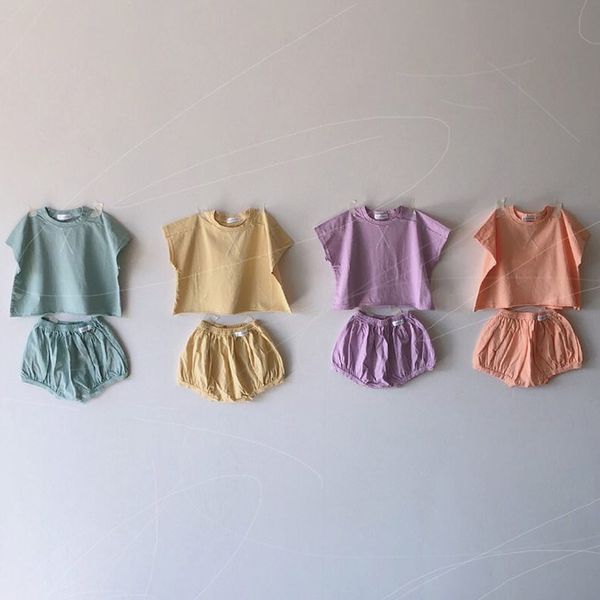 baby boys clothing set summer plain style korean loose short sleeve t-shirt + shorts set solid round neck thin breathable, White
baby boys clothing set summer plain style korean loose short sleeve t-shirt + shorts set solid round neck thin breathable, White