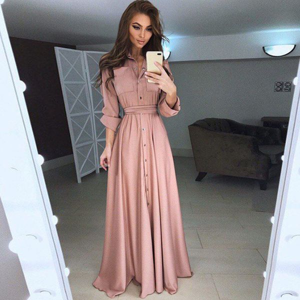 waist belt summer slim fit travel long sleeve single breasted elegant women dress turn down collar full big swing casual solid, Black;gray
waist belt summer slim fit travel long sleeve single breasted elegant women dress turn down collar full big swing casual solid, Black;gray