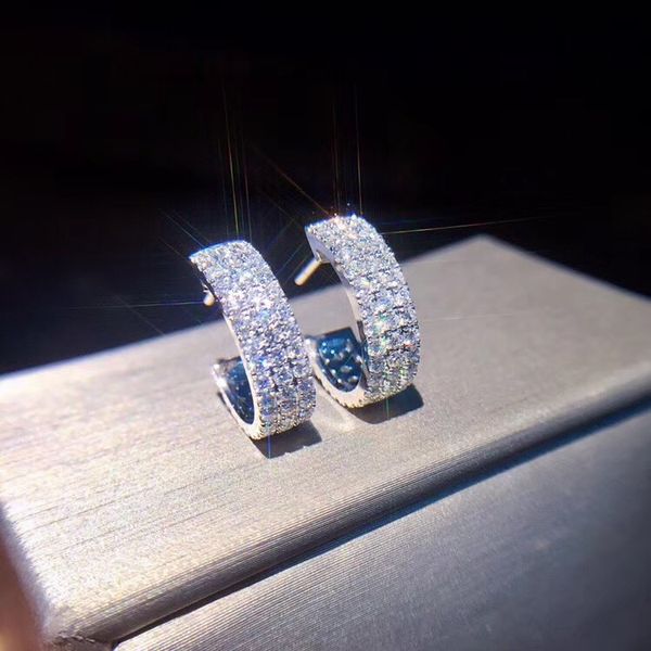 exquisite druzy 1.25ct white zircon earrings bride wedding engagement jewelry valentine's day gift lover's earrings for women, Golden;silver
exquisite druzy 1.25ct white zircon earrings bride wedding engagement jewelry valentine's day gift lover's earrings for women, Golden;silver