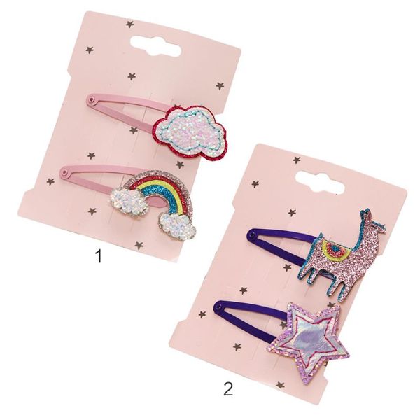 2pcs princess girls birthday glitter sequins bb hair clip baking paint cloud rainbow water drop hairgrip styling snap barrettes, Slivery;white
2pcs princess girls birthday glitter sequins bb hair clip baking paint cloud rainbow water drop hairgrip styling snap barrettes, Slivery;white