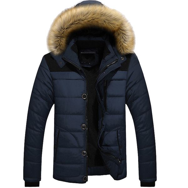 men's winter jacket and coat new 2019 down parka men overseas fur hood male jacket cold casual thick warm parks plus size 5xl, Black
men's winter jacket and coat new 2019 down parka men overseas fur hood male jacket cold casual thick warm parks plus size 5xl, Black