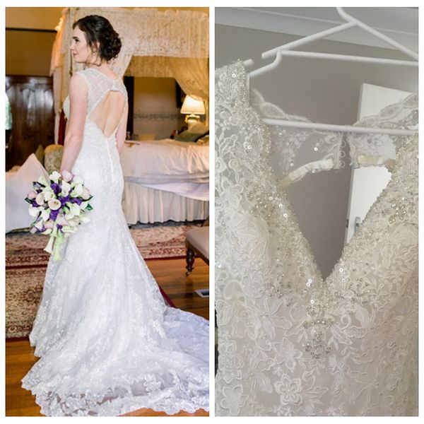 exquisite white lace mermaid wedding dress appliques sequins crystals bling wedding dresses open back bridal gowns online vestidos de noiva
exquisite white lace mermaid wedding dress appliques sequins crystals bling wedding dresses open back bridal gowns online vestidos de noiva