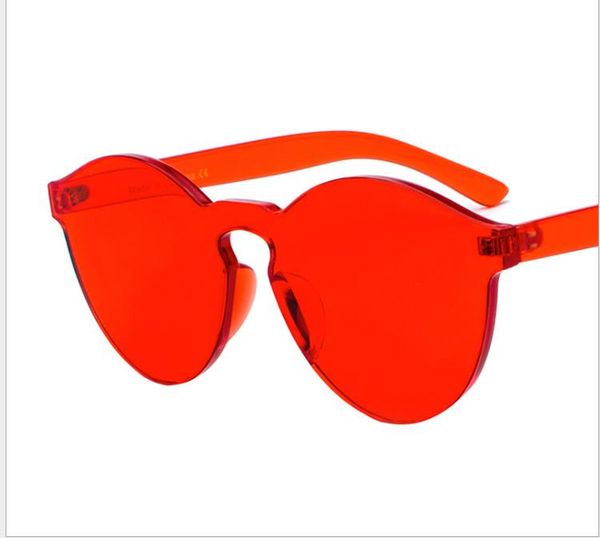 korea one-piece borderless transparent color sunglasses new fashion candy color jelly sunglasses, White;black
korea one-piece borderless transparent color sunglasses new fashion candy color jelly sunglasses, White;black