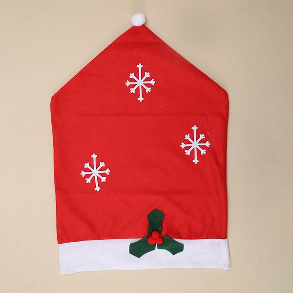 1pc christmas chair ornaments christmas decoration for home red white snow flower print xmas decoration accessories
1pc christmas chair ornaments christmas decoration for home red white snow flower print xmas decoration accessories