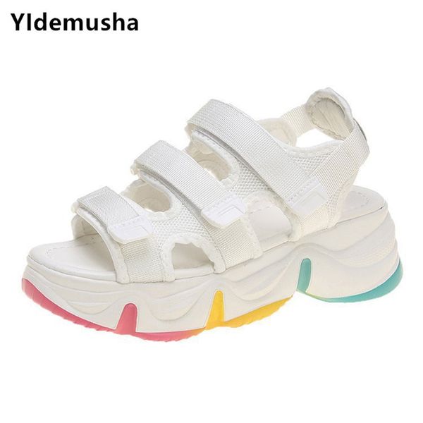 2020 new women sandals women summer platform sandals shoes breathable walking white shoes ladies comfortable, Black
2020 new women sandals women summer platform sandals shoes breathable walking white shoes ladies comfortable, Black