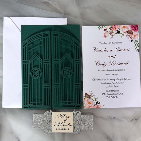10pcs elegant laser cut wedding invitation cards european greeting card customize business tri-fold inviation card pearly paper
10pcs elegant laser cut wedding invitation cards european greeting card customize business tri-fold inviation card pearly paper