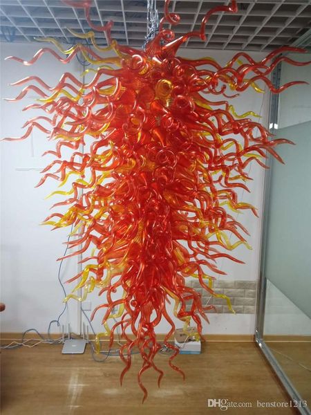 new arrival large chandelier light orange and gold color hanging chain pendant lighting hand blown glass crystal chandelier
new arrival large chandelier light orange and gold color hanging chain pendant lighting hand blown glass crystal chandelier
